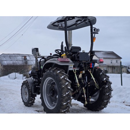 Трактор СКАУТ ТЕ-504 RX із реверсом, козирком, збільшена вага, примусова гідравліка, Євронавіска на гаках